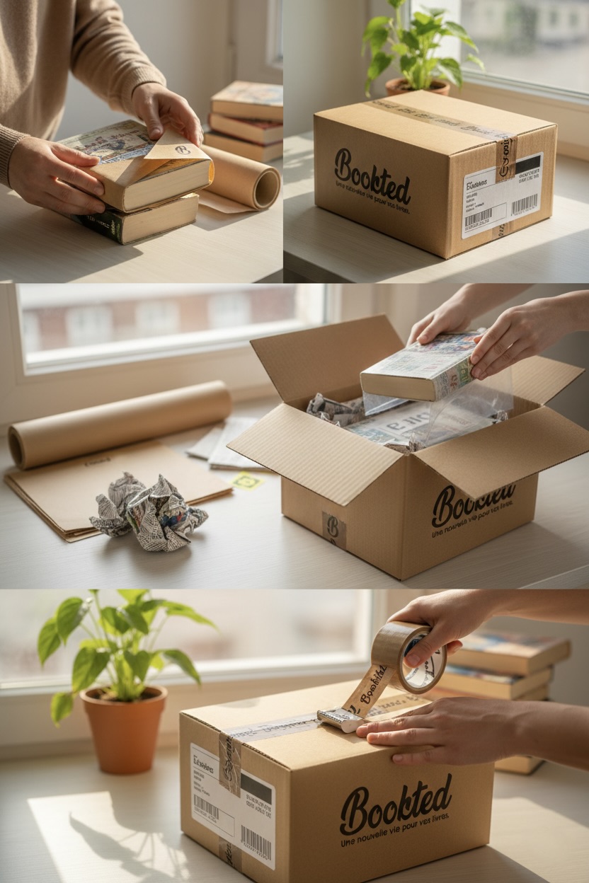 Guide d'emballage Bookted